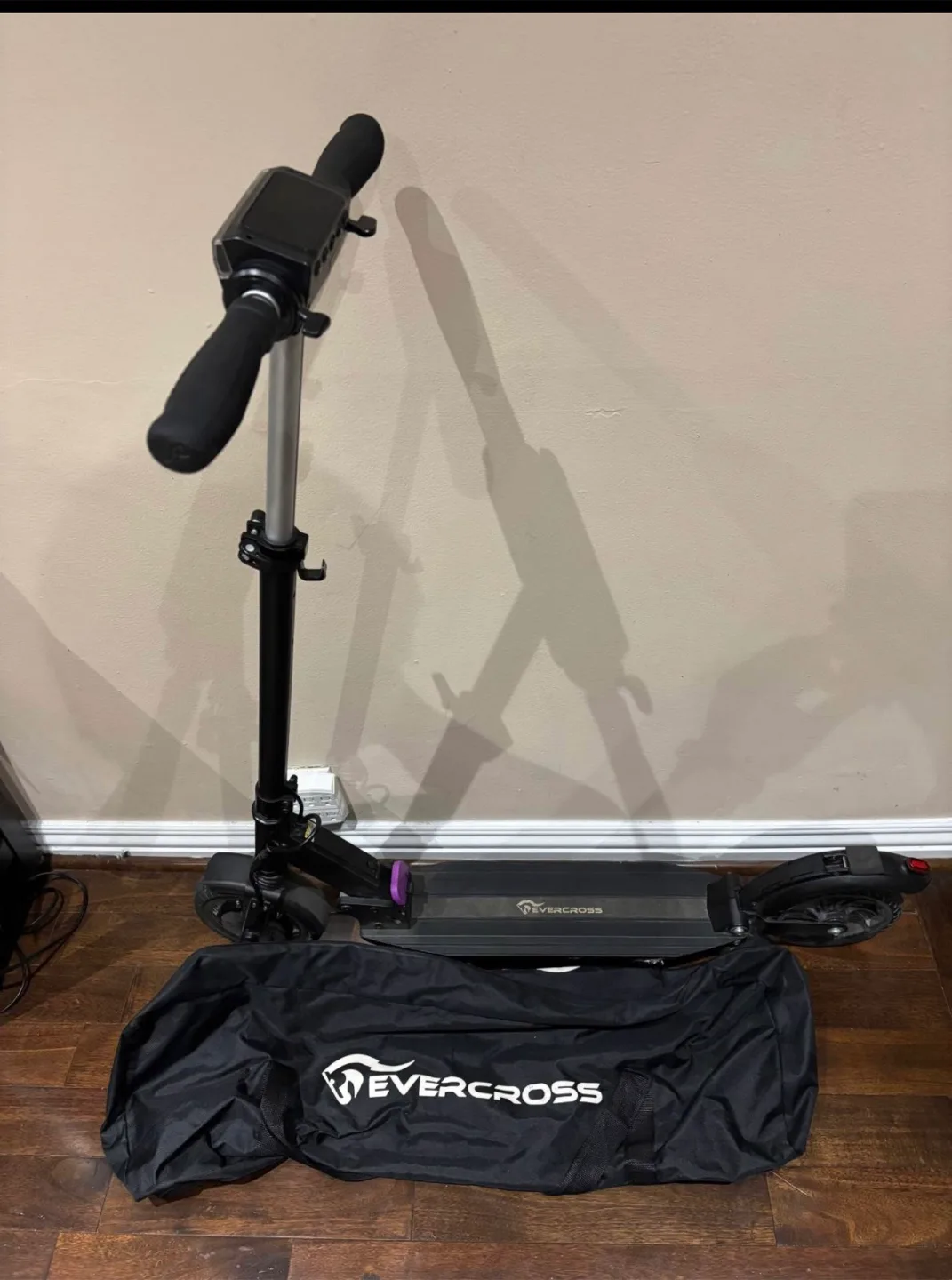Evercross Electric Scooter with Bag image indicator(2)