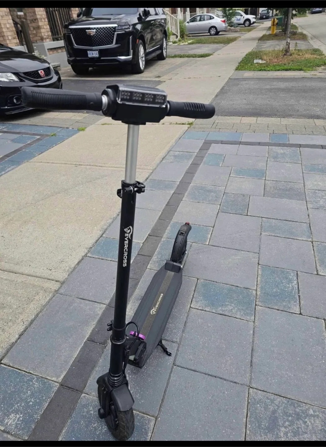 Evercross Electric Scooter with Bag image indicator(8)