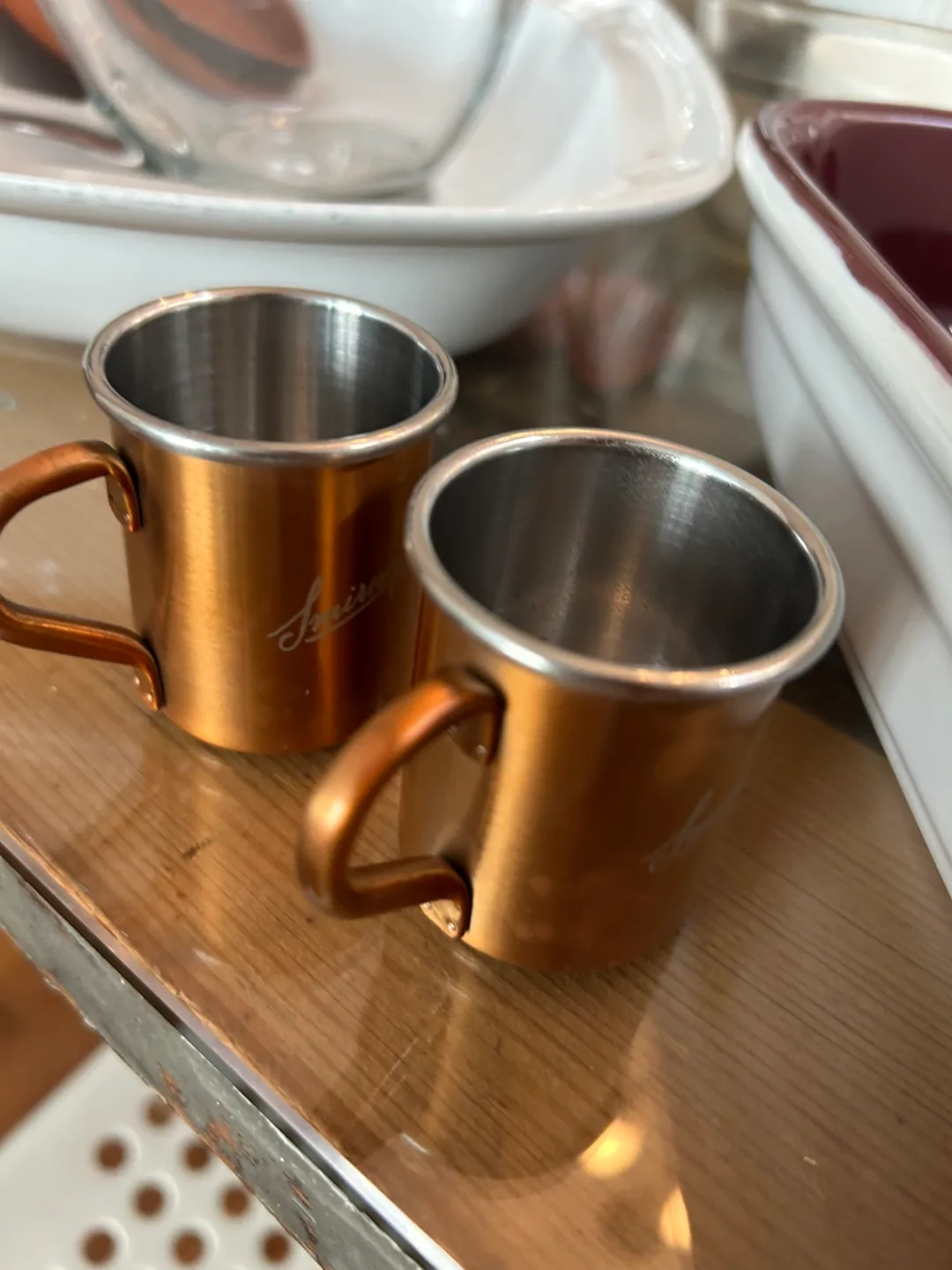 Set of 2 Anniversary Copper Mugs thumbnail