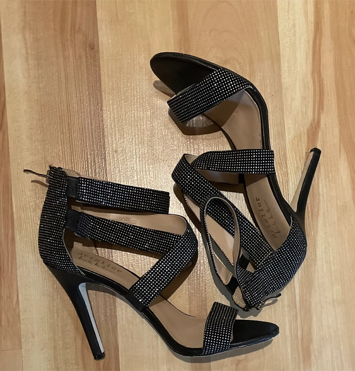 Atelier Nicole Miller Black Heels thumbnail
