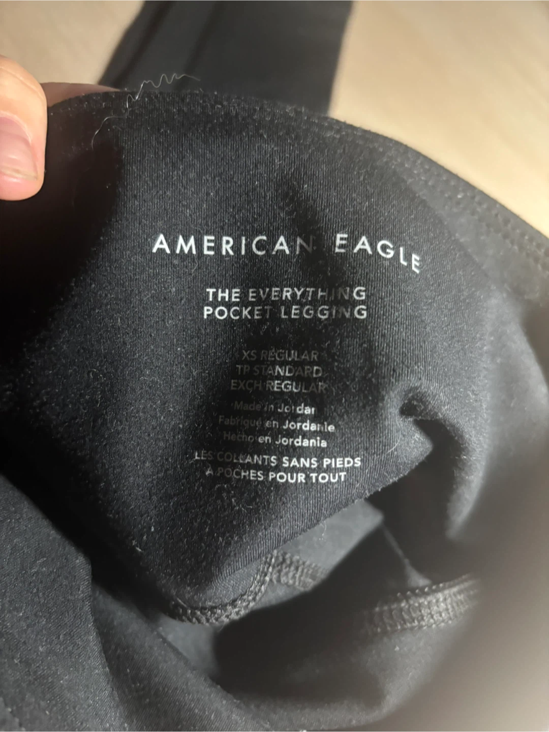 American Eagle Black Pocket Leggings - XS - photo 2