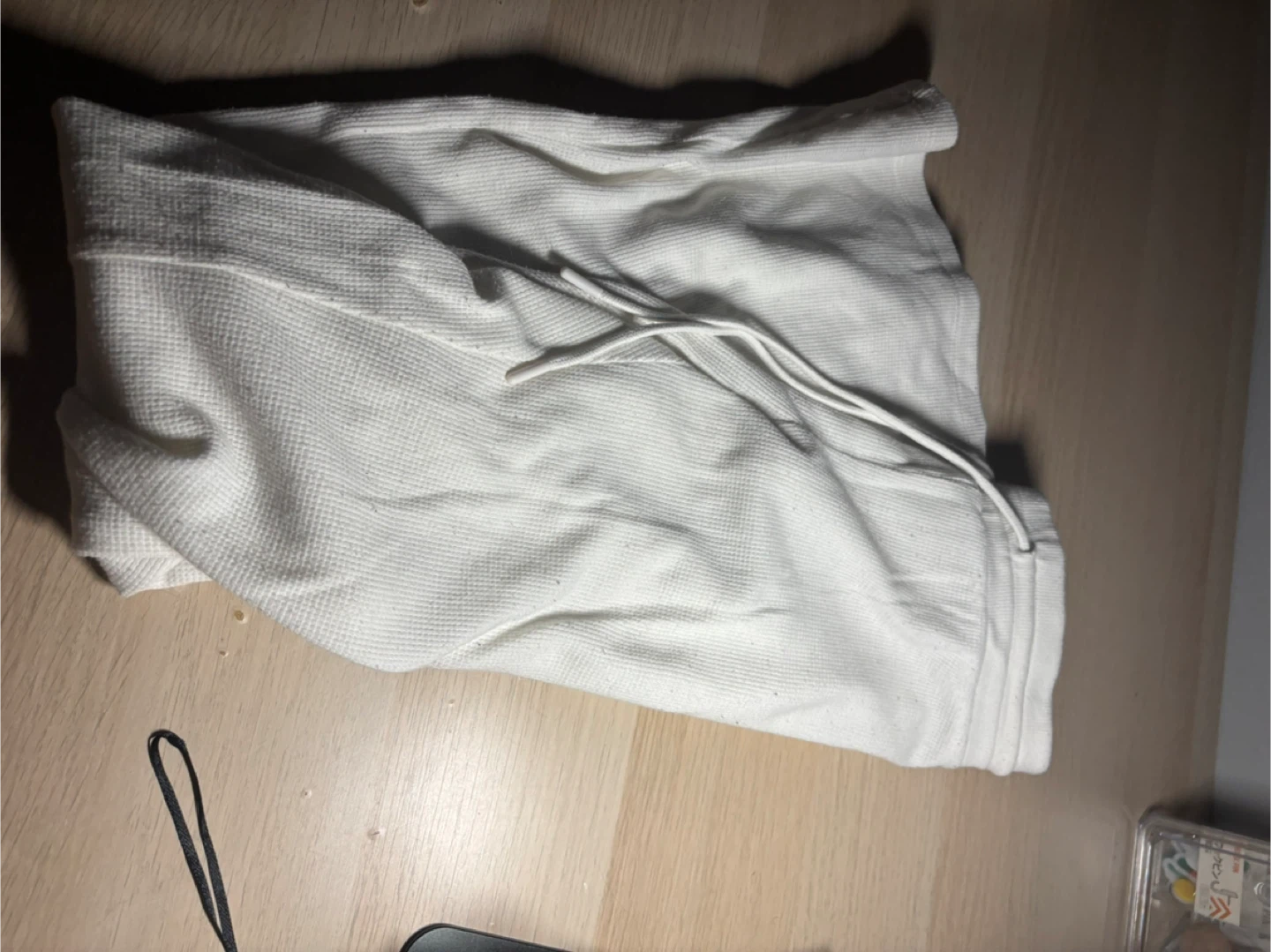 Sunday Best White Waffle Flare Sweatpants - photo 3