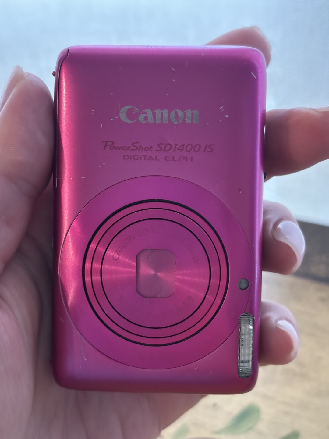 Canon PowerShot SD1400 IS Digital ELPH Pink - photo 3