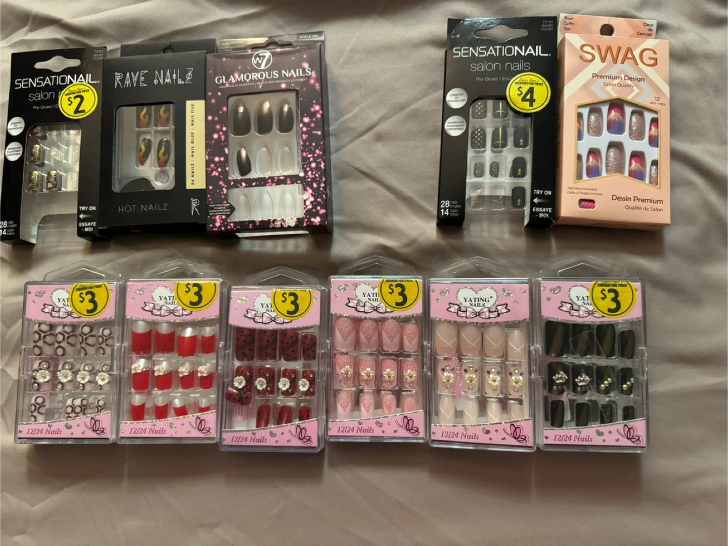 A variety of nail extensions - photo 3