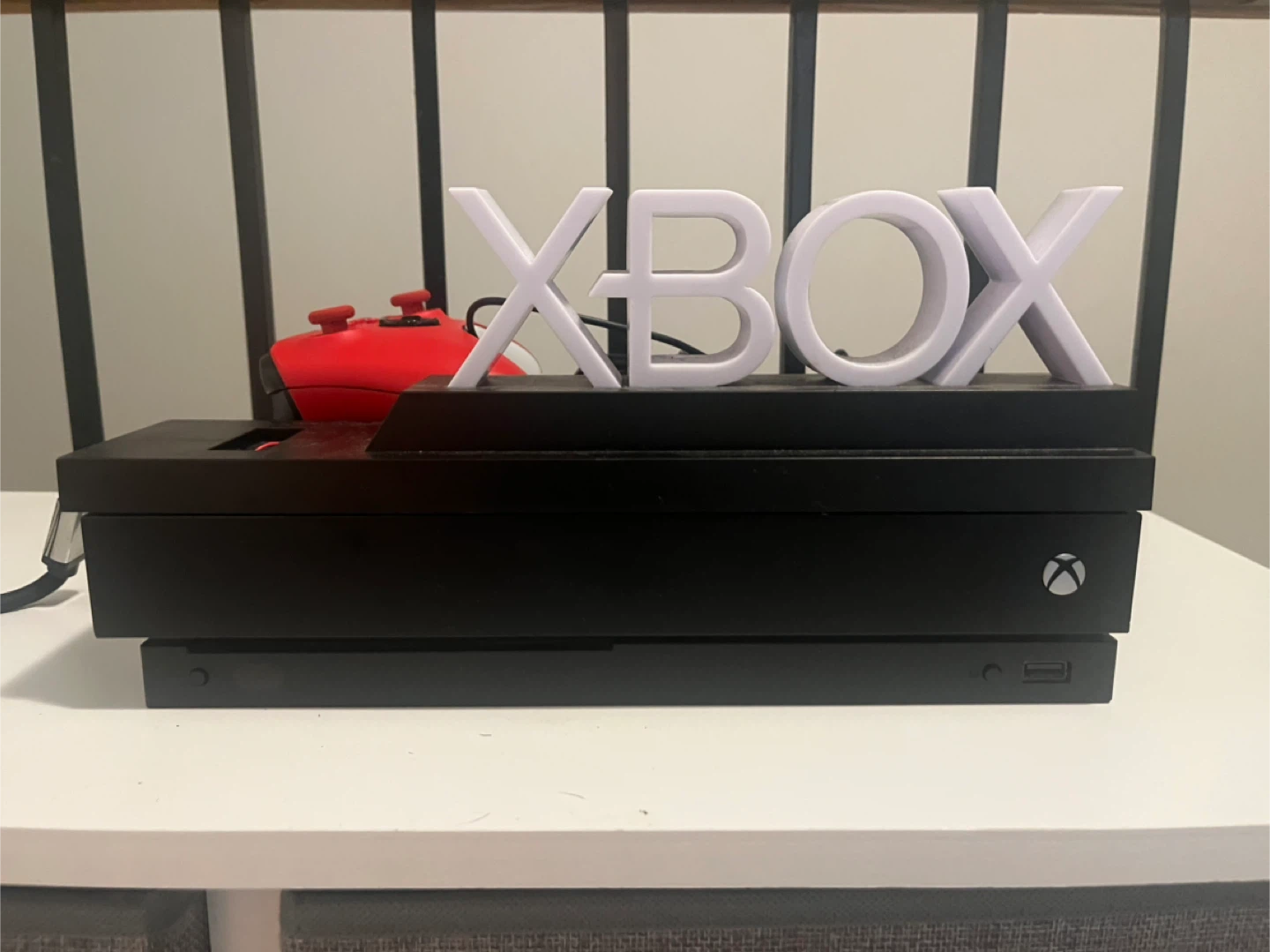 Xbox One X Console with Red Controller - photo 3