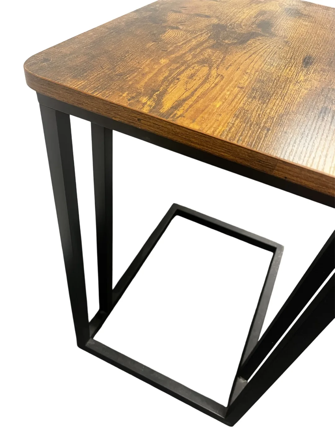 Brown Wood Grain End Table image indicator(2)