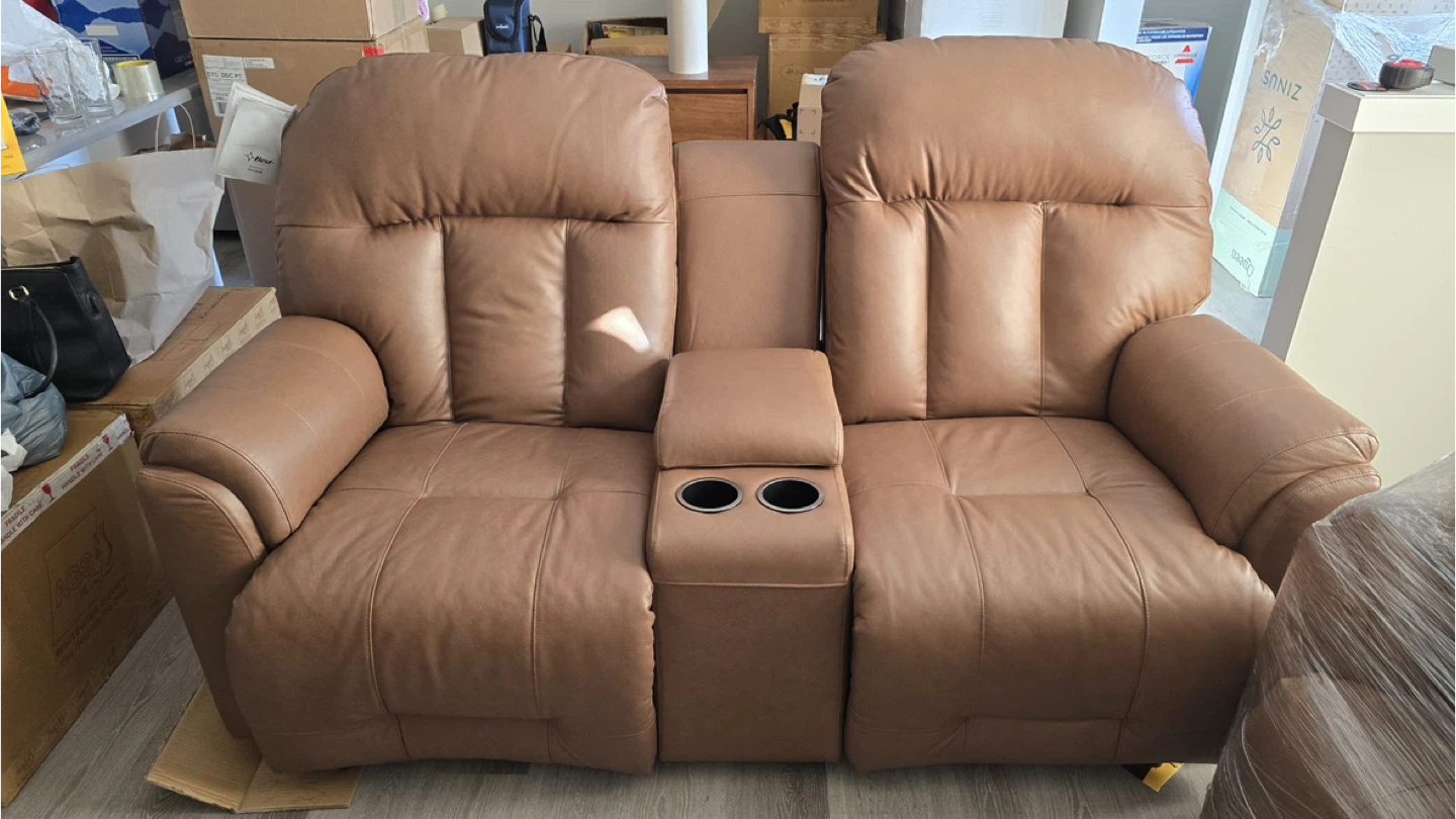 Brand New Reclining Sofa Set – Must Go ASAP - photo 3