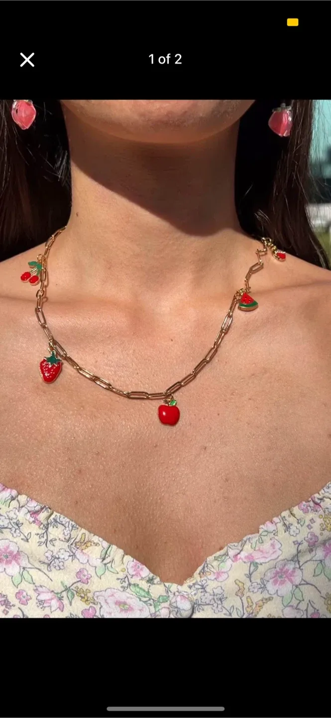 Customizable Charm Necklace thumbnail