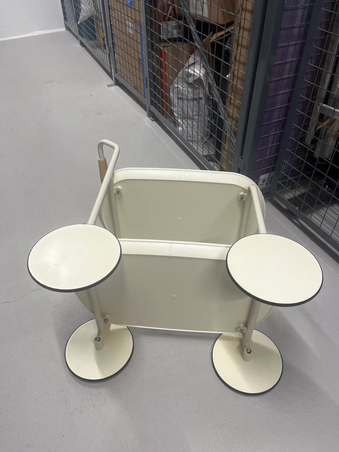 IKEA RÅSHULT White Utility Cart image indicator(5)