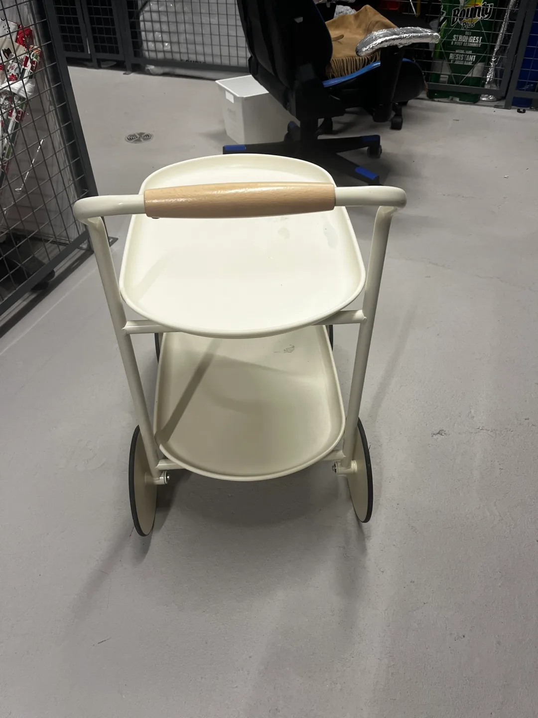 IKEA RÅSHULT White Utility Cart image indicator(2)