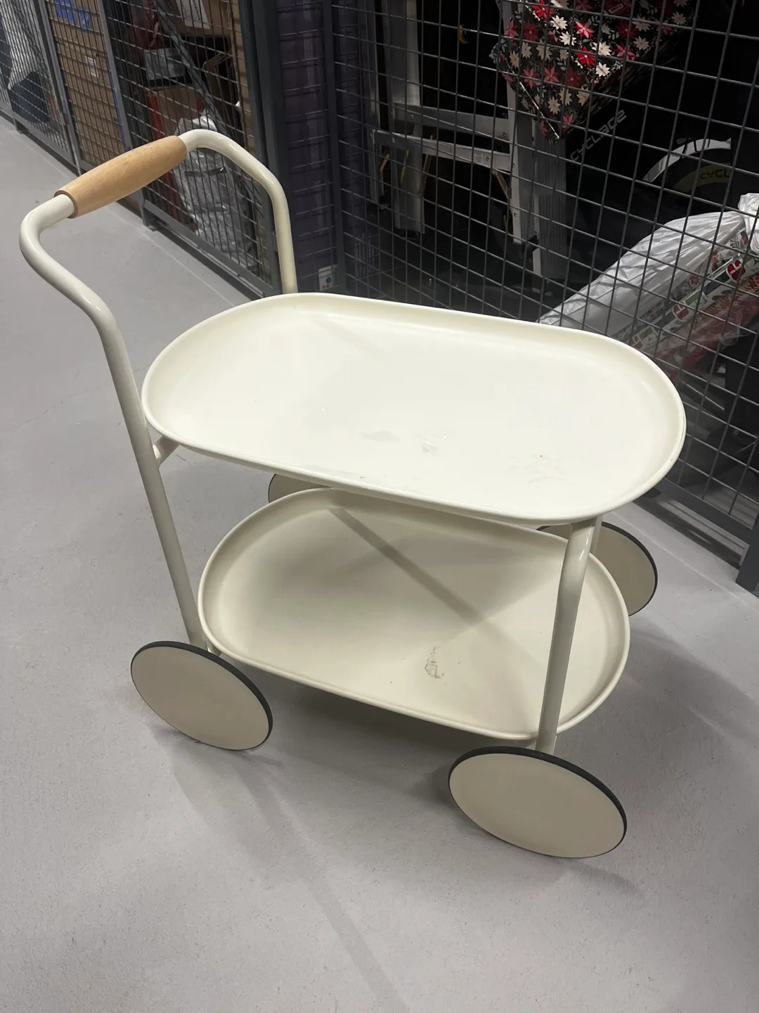 IKEA RÅSHULT White Utility Cart image indicator(4)