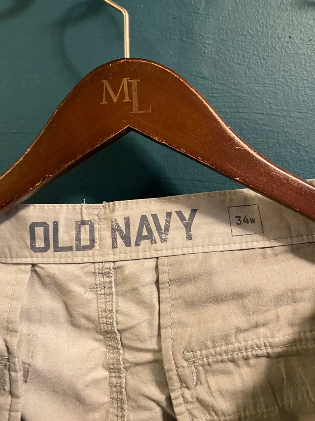 J.Crew Flex Burgundy Pants & two shorts old navy and uniqlo image indicator(2)