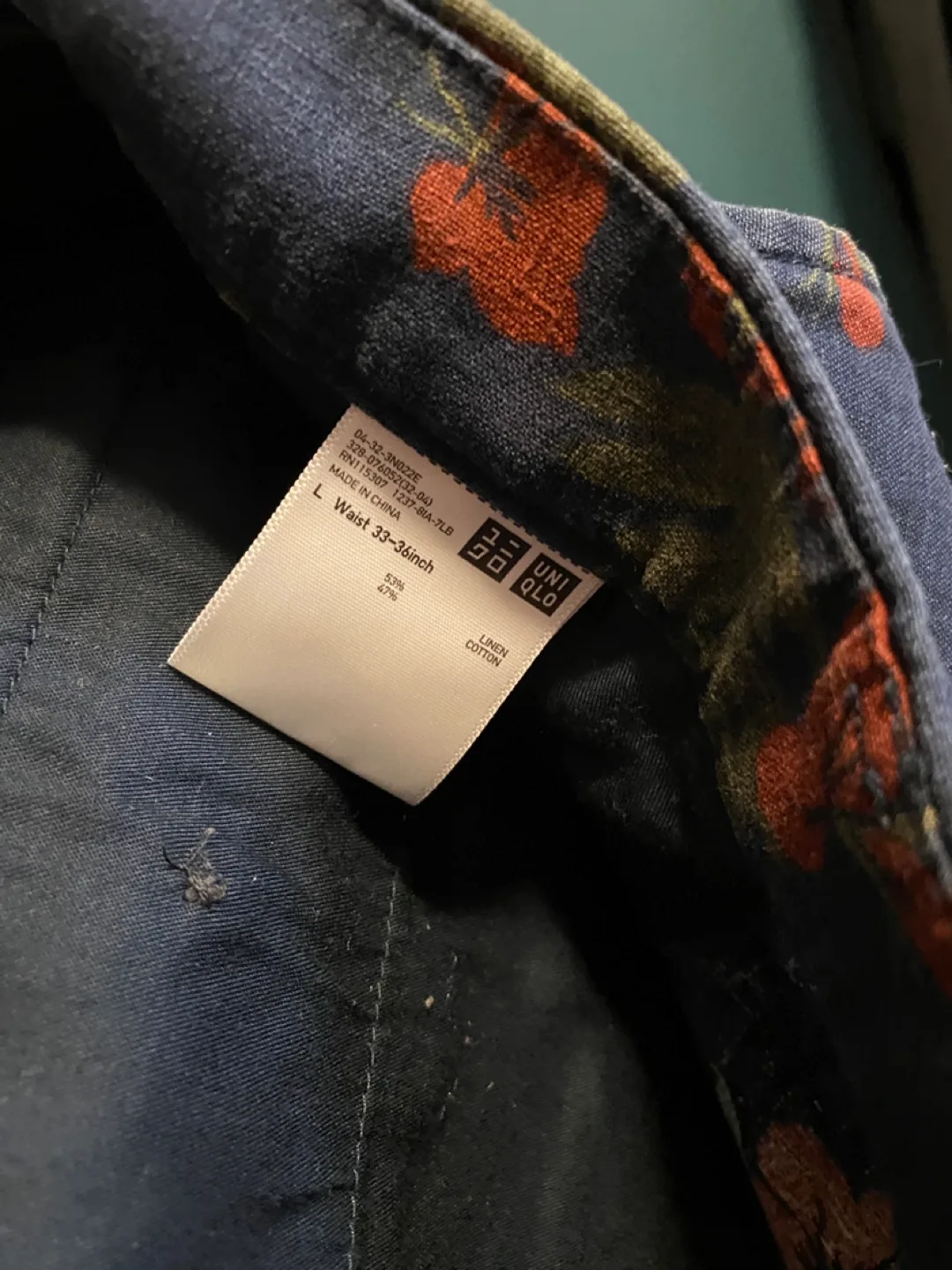 J.Crew Flex Burgundy Pants & two shorts old navy and uniqlo image indicator(3)