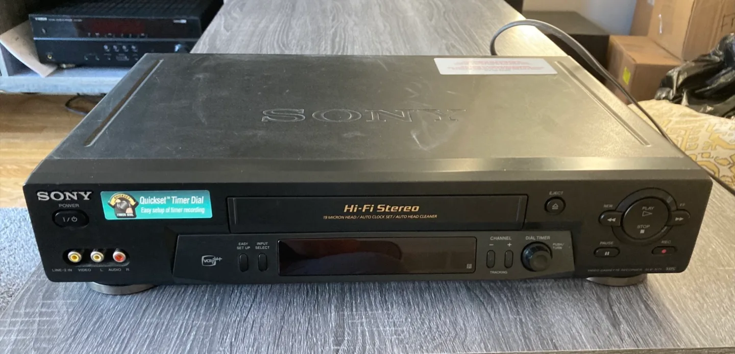 Sony VCR with remote. Stouffville pickup thumbnail