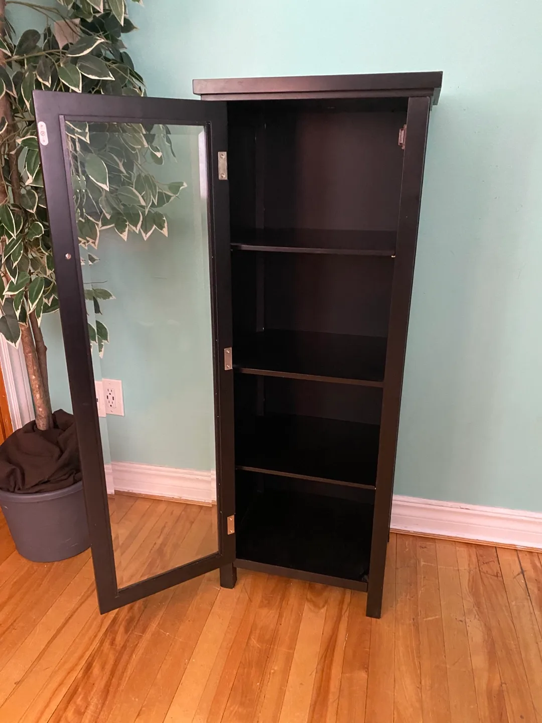 FREE DELIVERY: Cabinet with Glass Door $80 (HRM) thumbnail