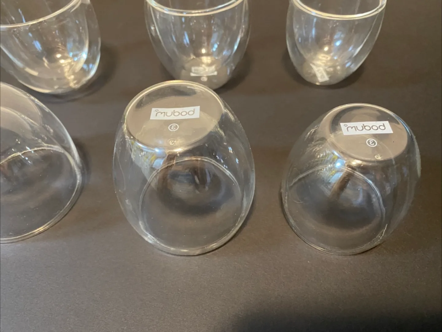 Mubod Double Wall Espresso Glasses image indicator(2)