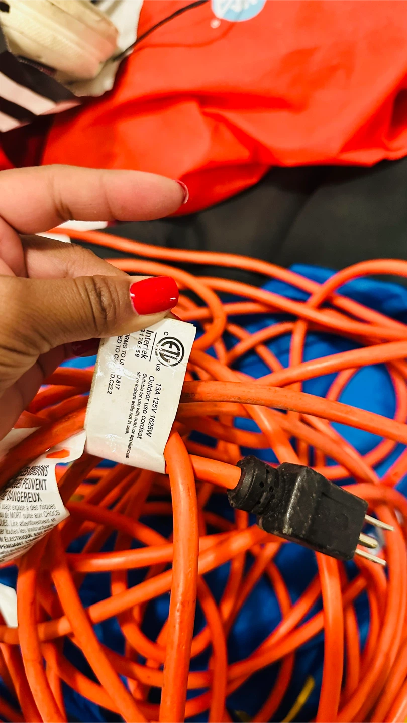 Orange Extension Cord - photo 4