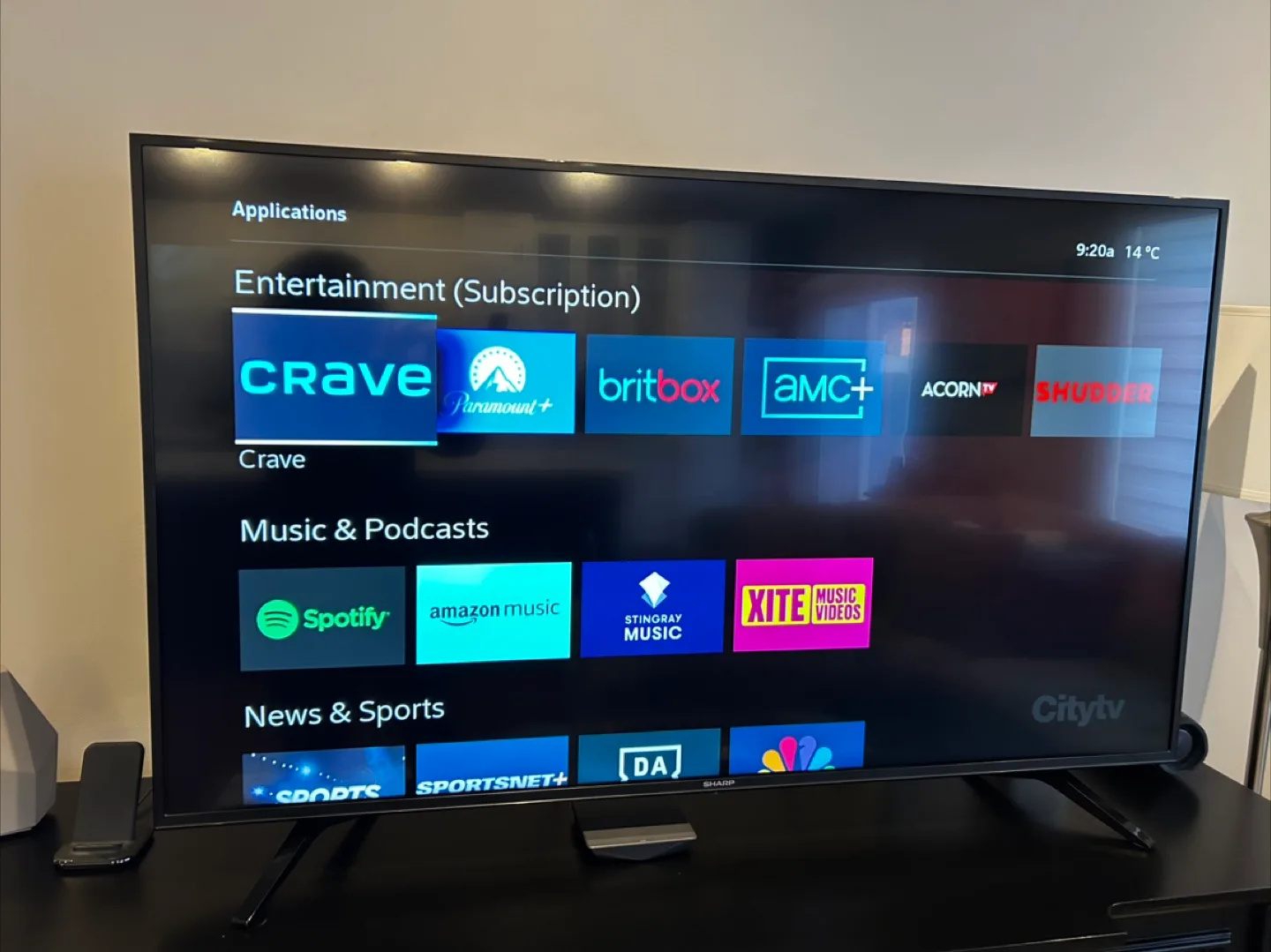 Sharp LC-55N7004U 55" LED LCD SMART TV image indicator(2)