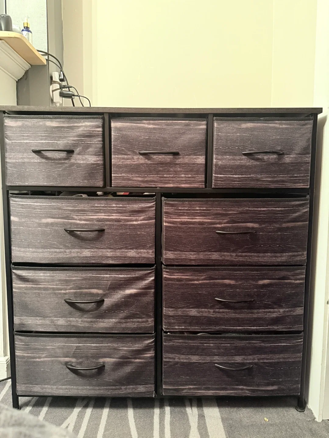 Fabric Dresser Storage Tower with 8 Drawers thumbnail