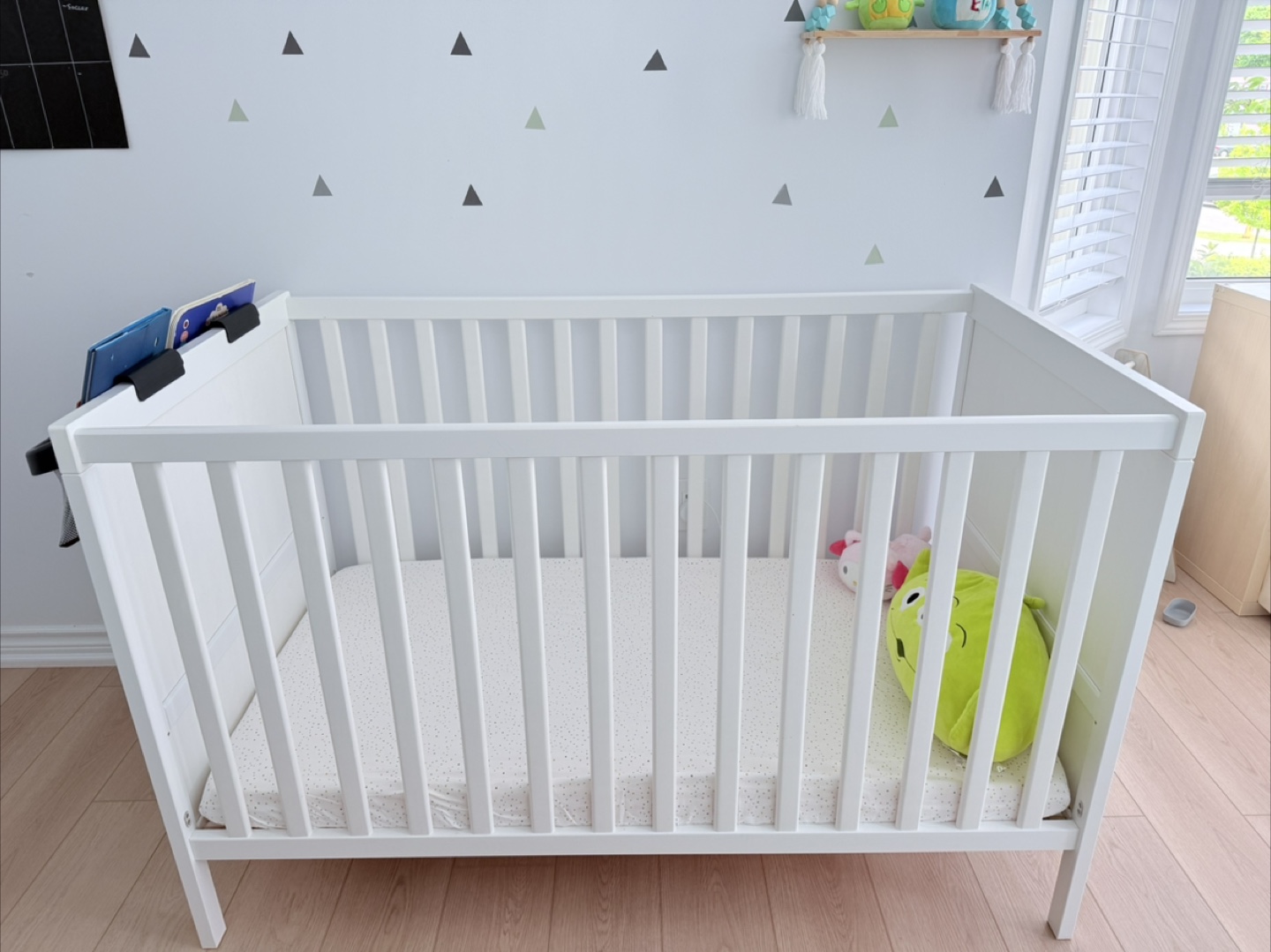 Crib with mattress