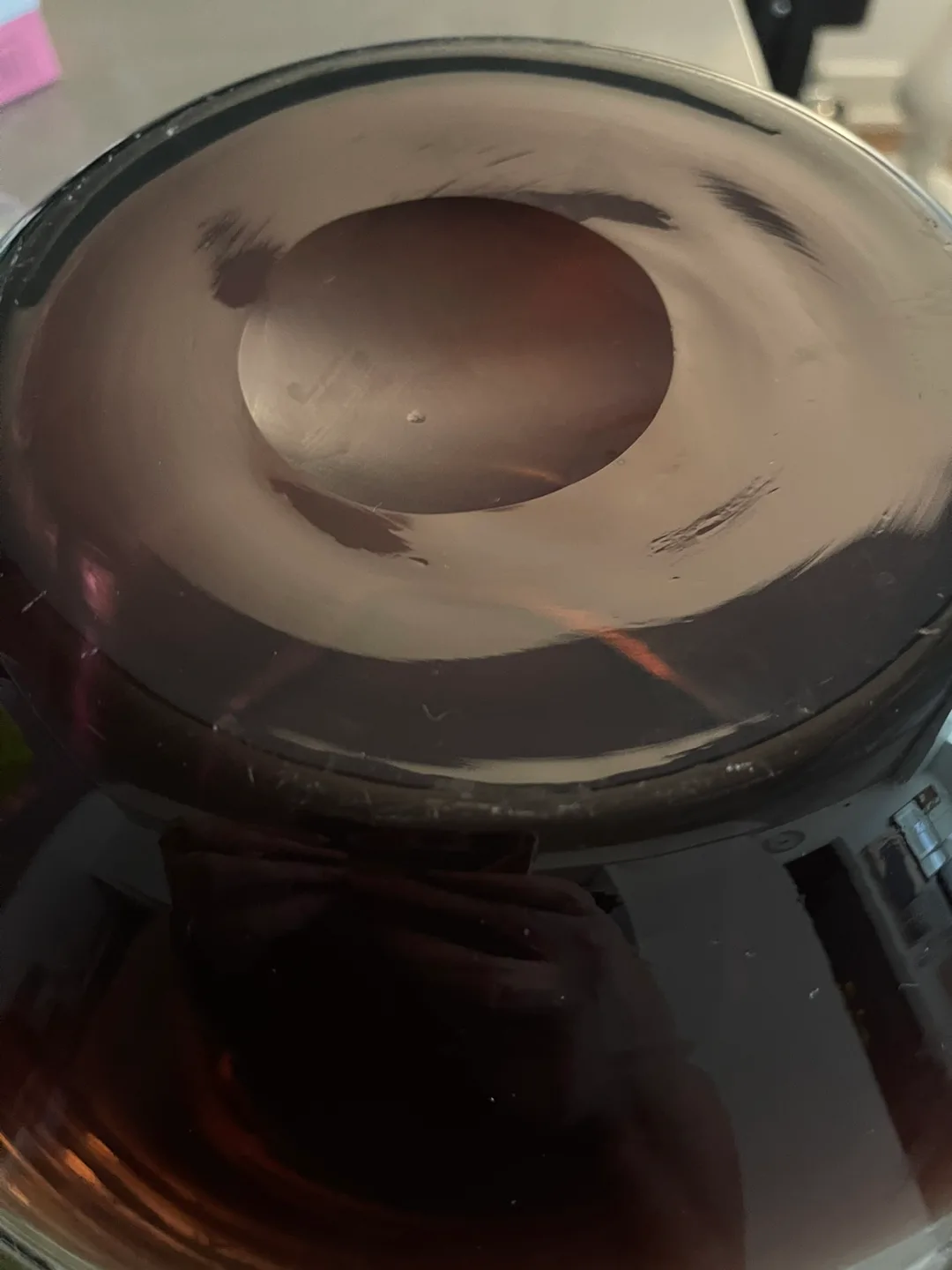 Large glass decorative bowl from West elm image indicator(5)