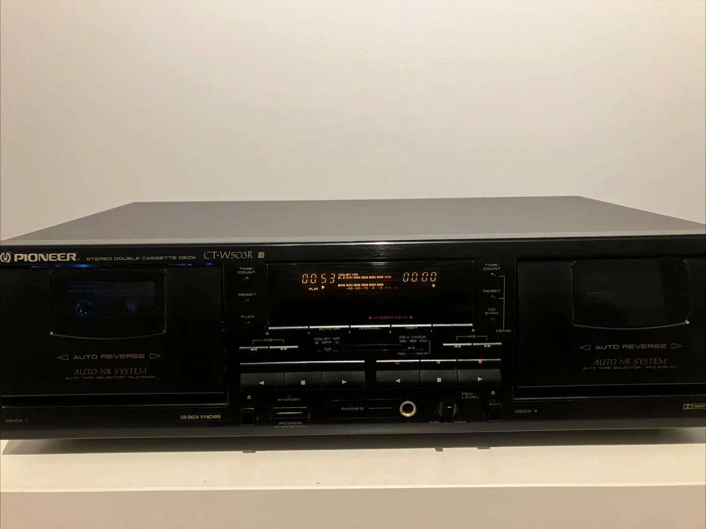 PIONEER Cassette Tape Deck - Tested Working image indicator(5)