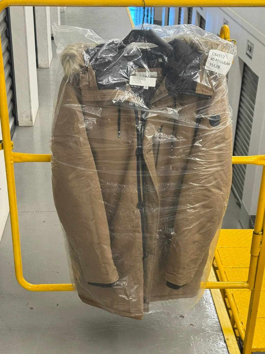 Calvin Klein Men’s Coat 3/4 length.  NEW never worn thumbnail