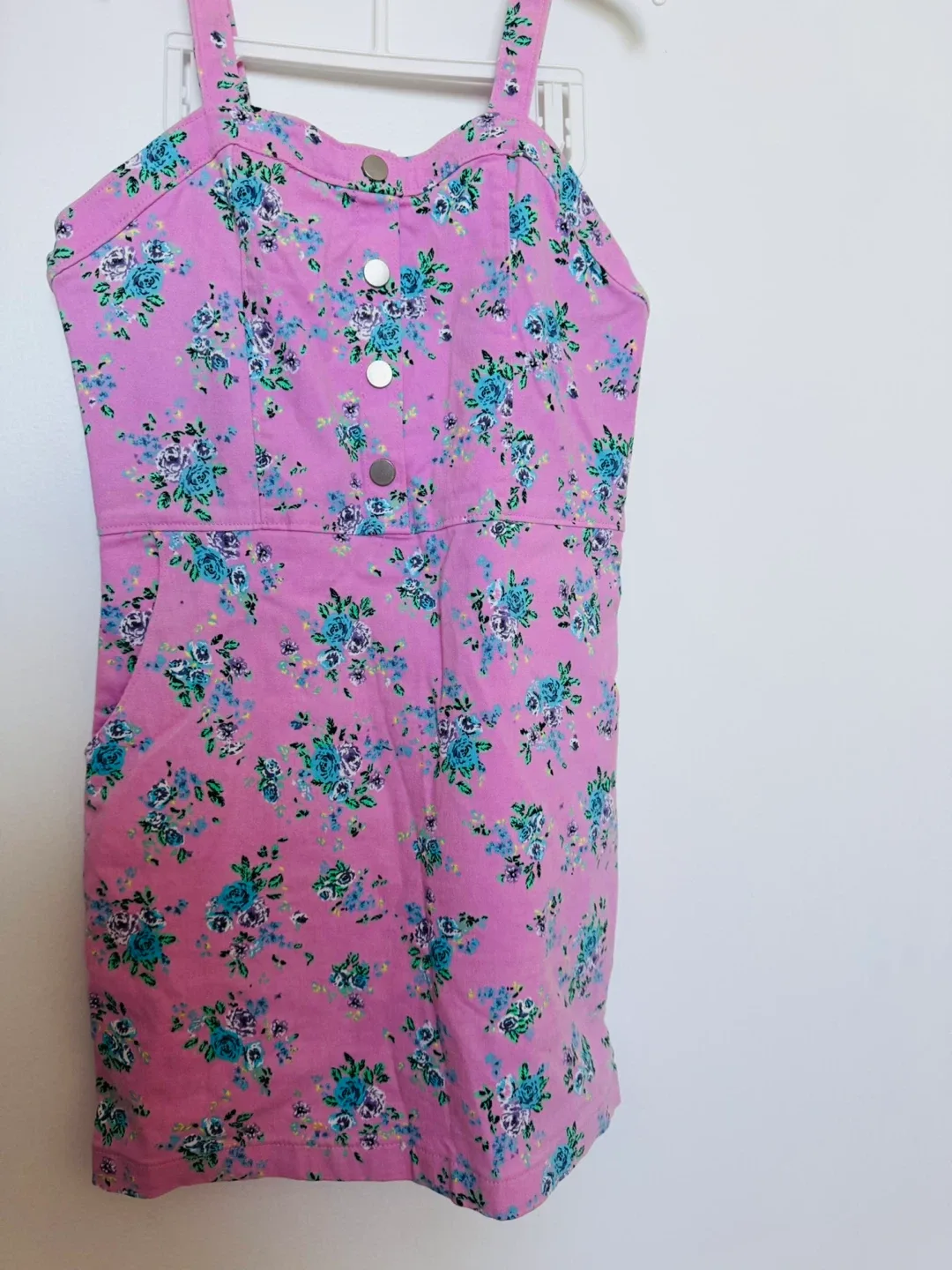 Floral Pink Jumper Dress image indicator(5)