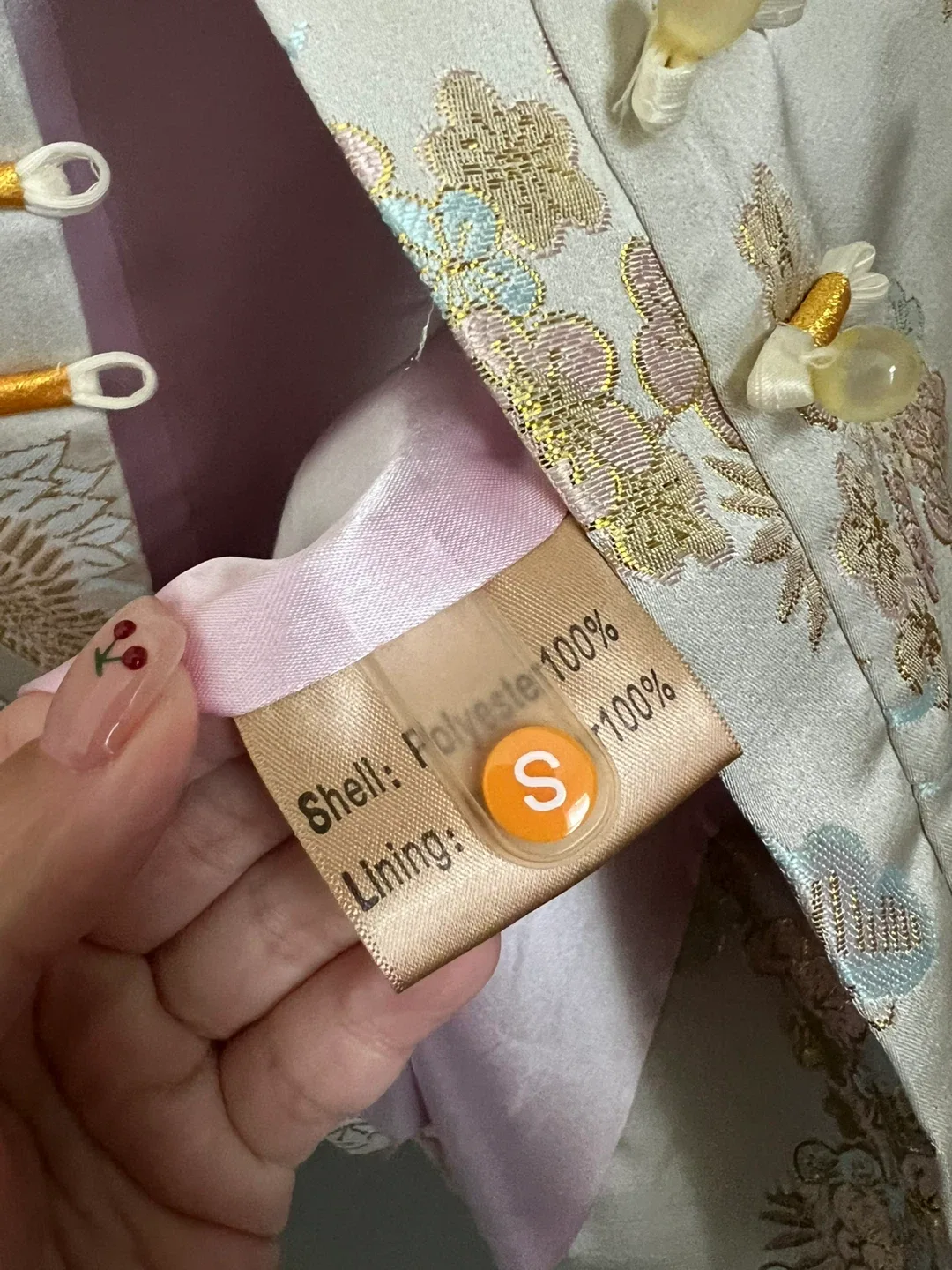 Floral Pattern Jacket - Size S image indicator(5)