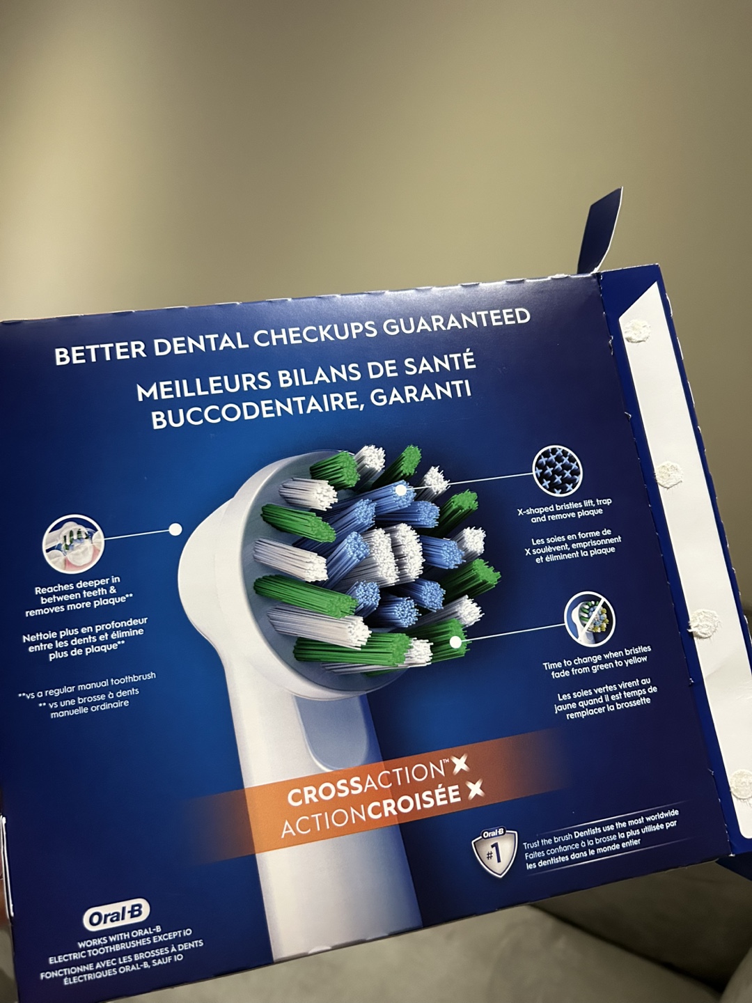 Oral-B CrossAction Brush Heads - 10 Pack - photo 2