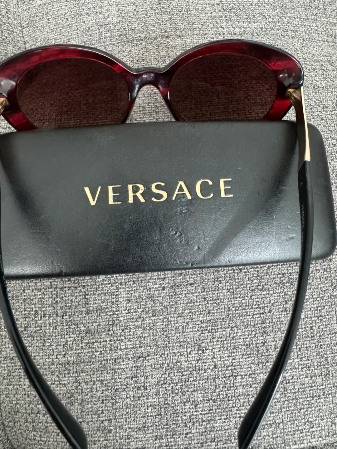 Versace Sunglasses with Case - photo 3