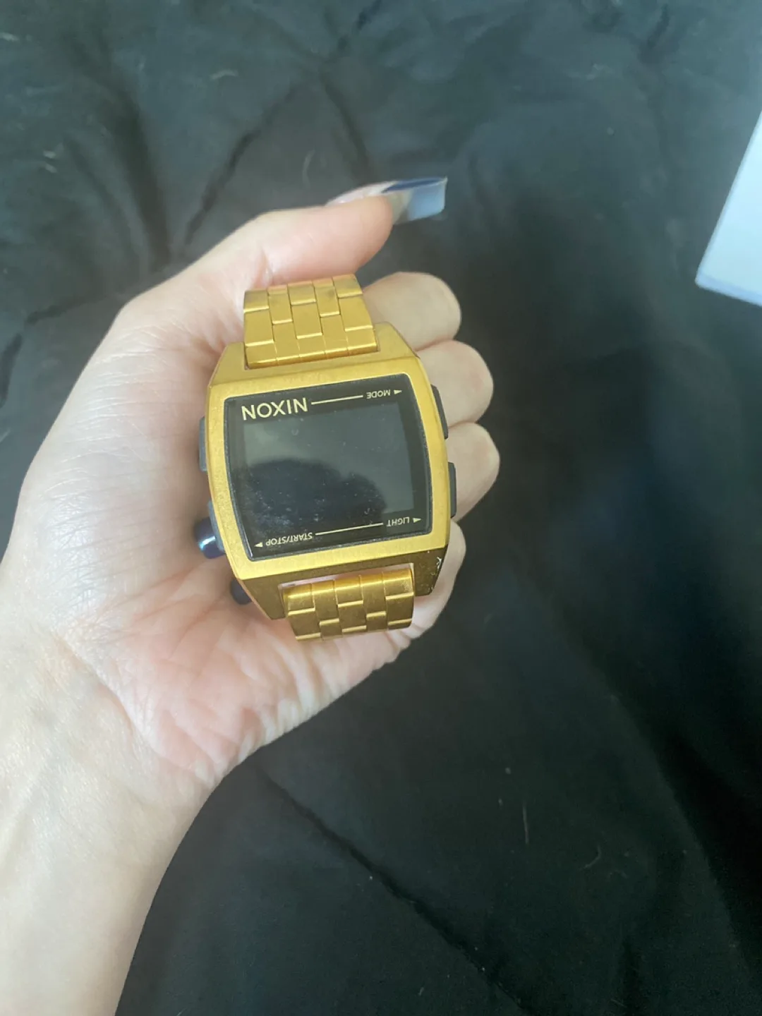 Nixon Re-Run Gold Digital Watch thumbnail