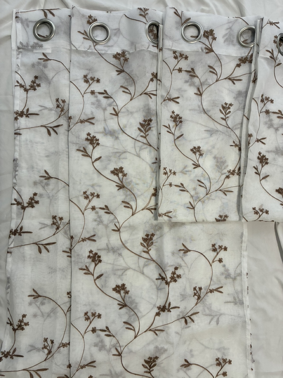 Floral Patterned Curtains