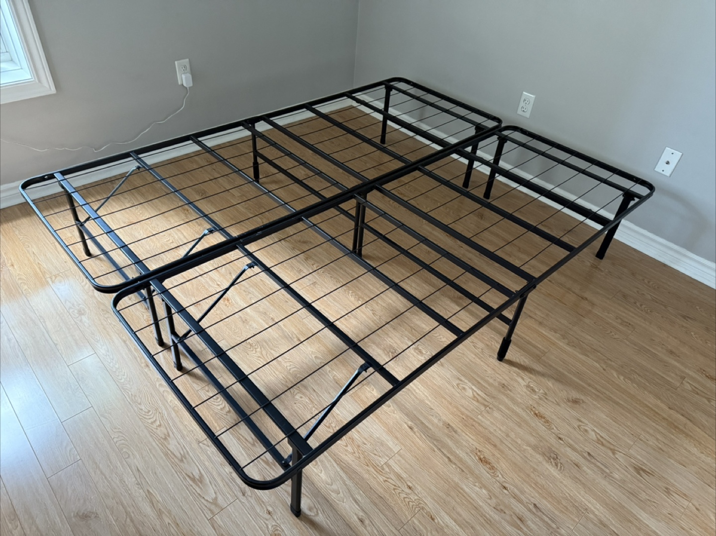 Metal Bed Frame - Black