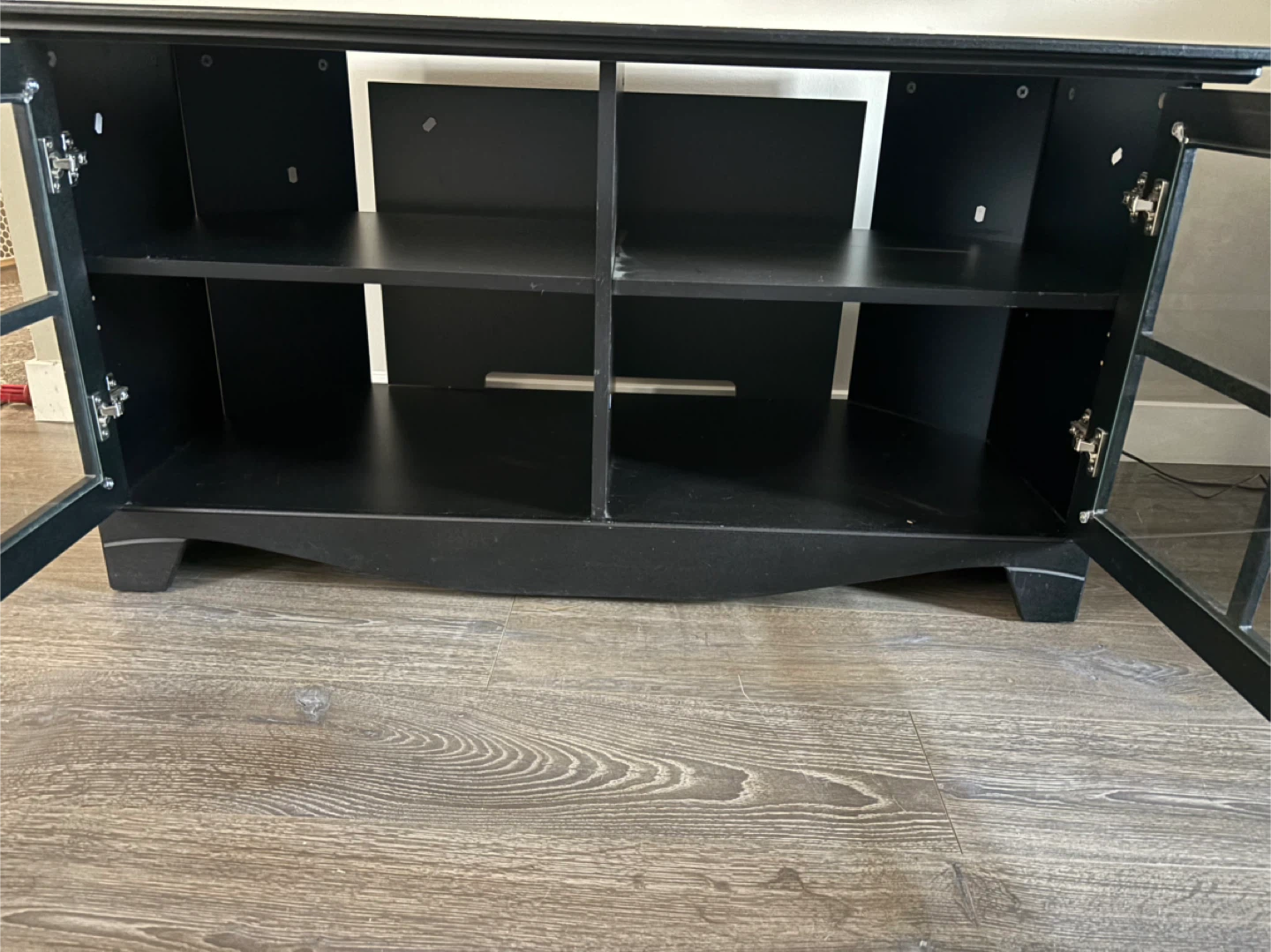 Black Corner TV Stand - photo 3