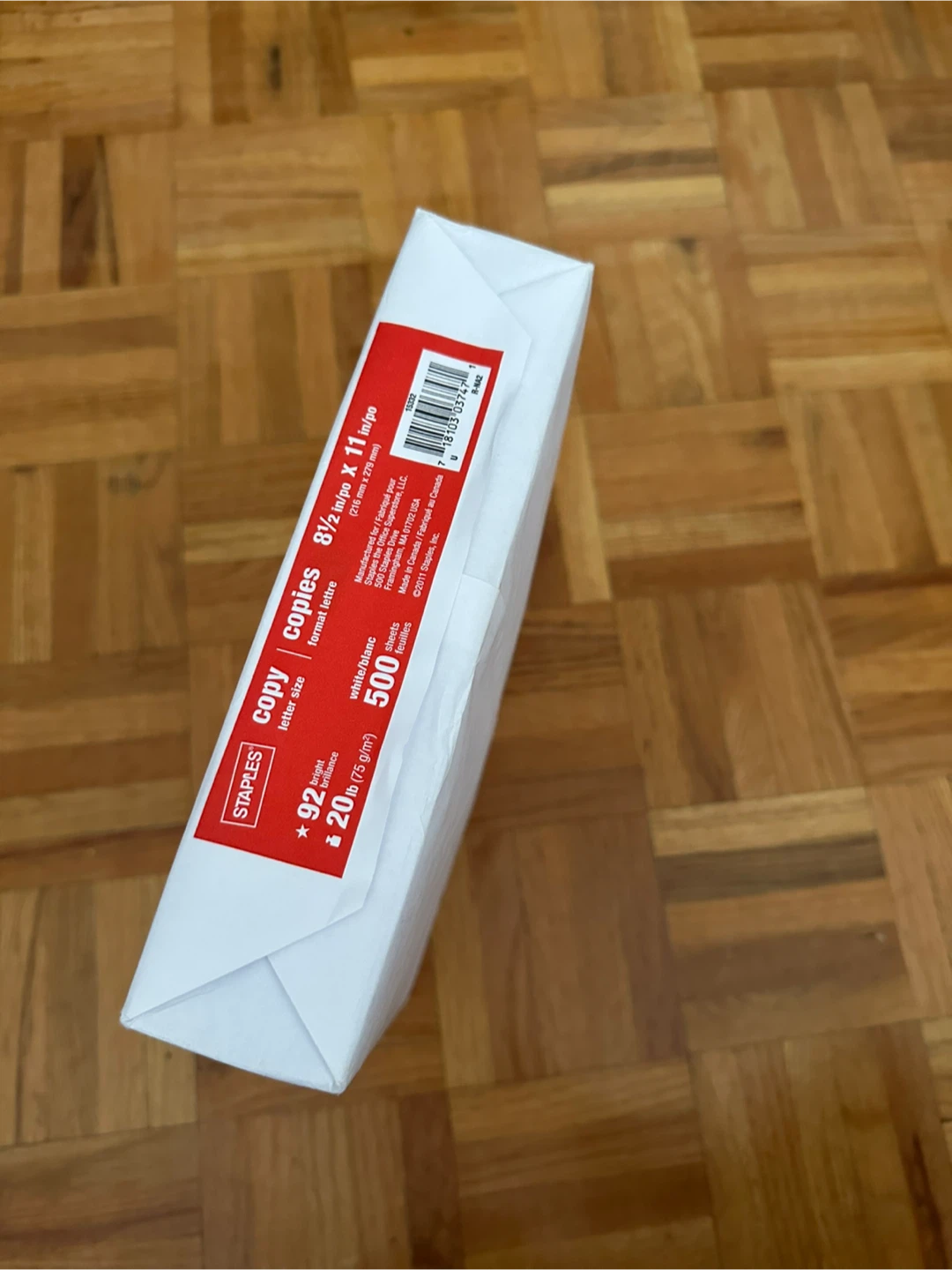 Staples Certified Copy Paper 11" x 17" - White - 500 Sheets