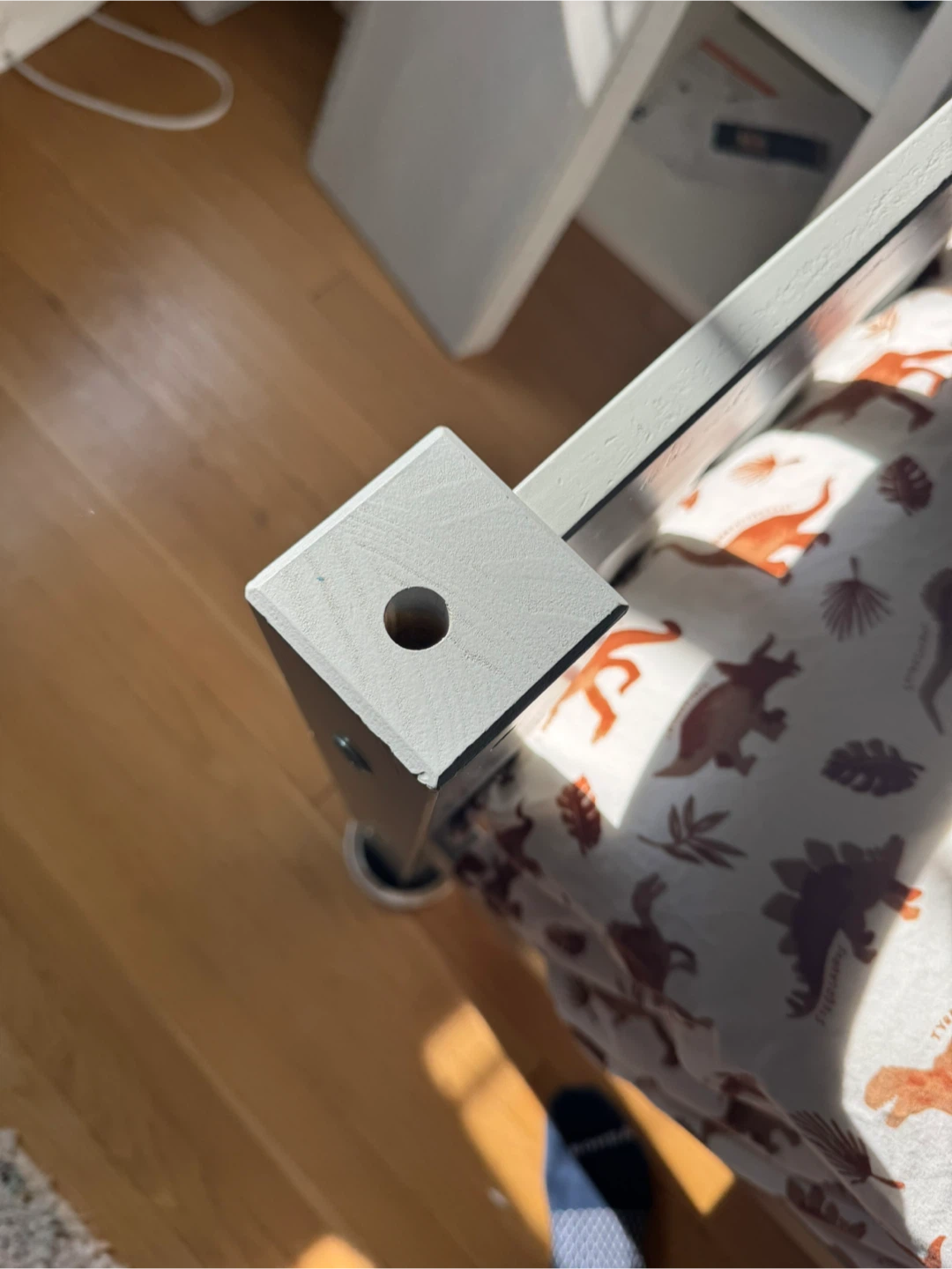 Gray Wooden Bunk Bed Frame - photo 3