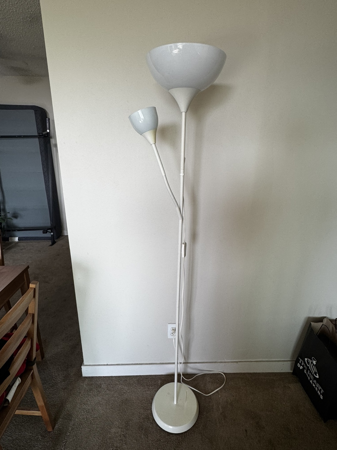IKEA Floor Lamp with Reading Light