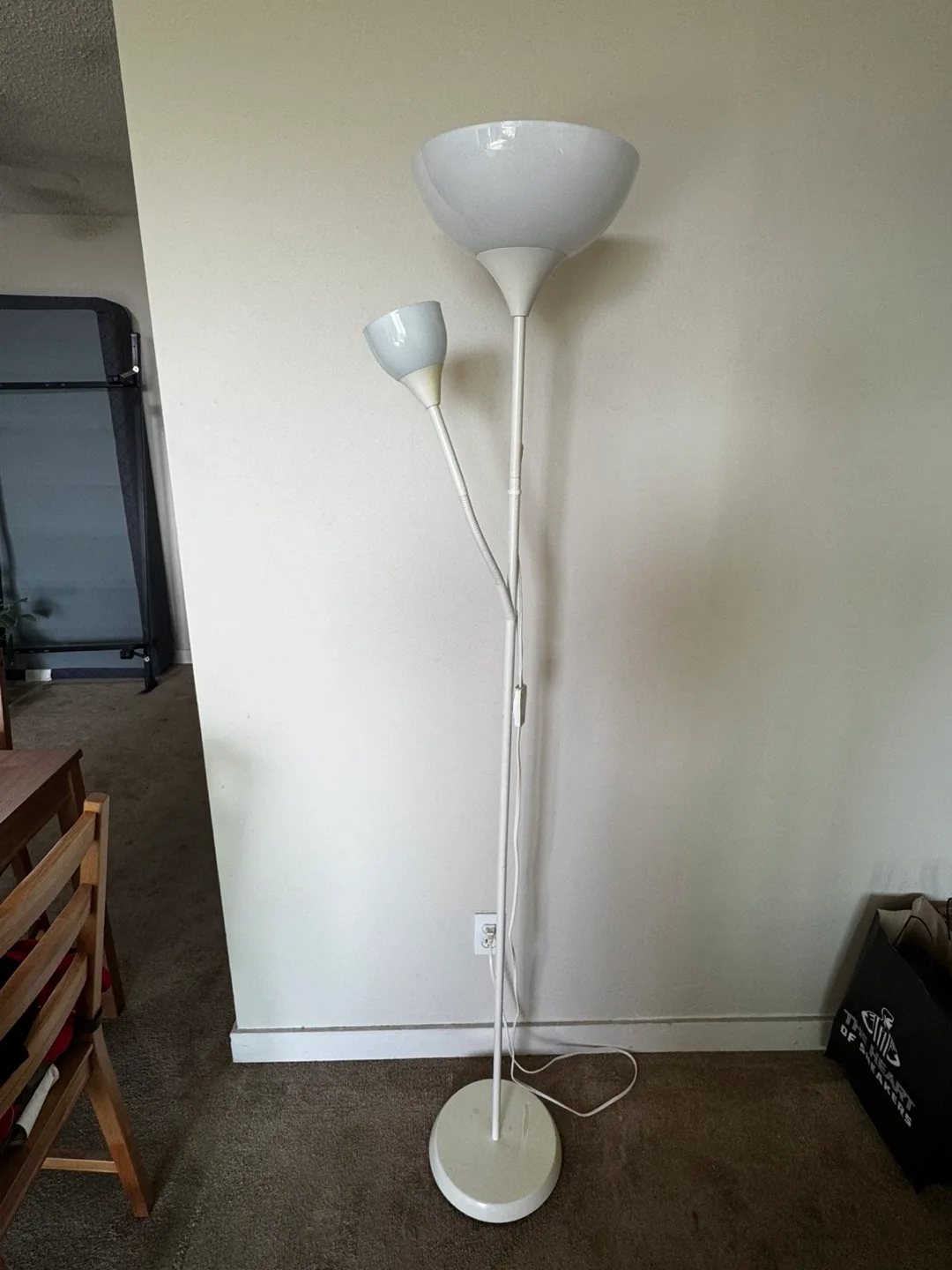 IKEA Floor Lamp with Reading Light thumbnail