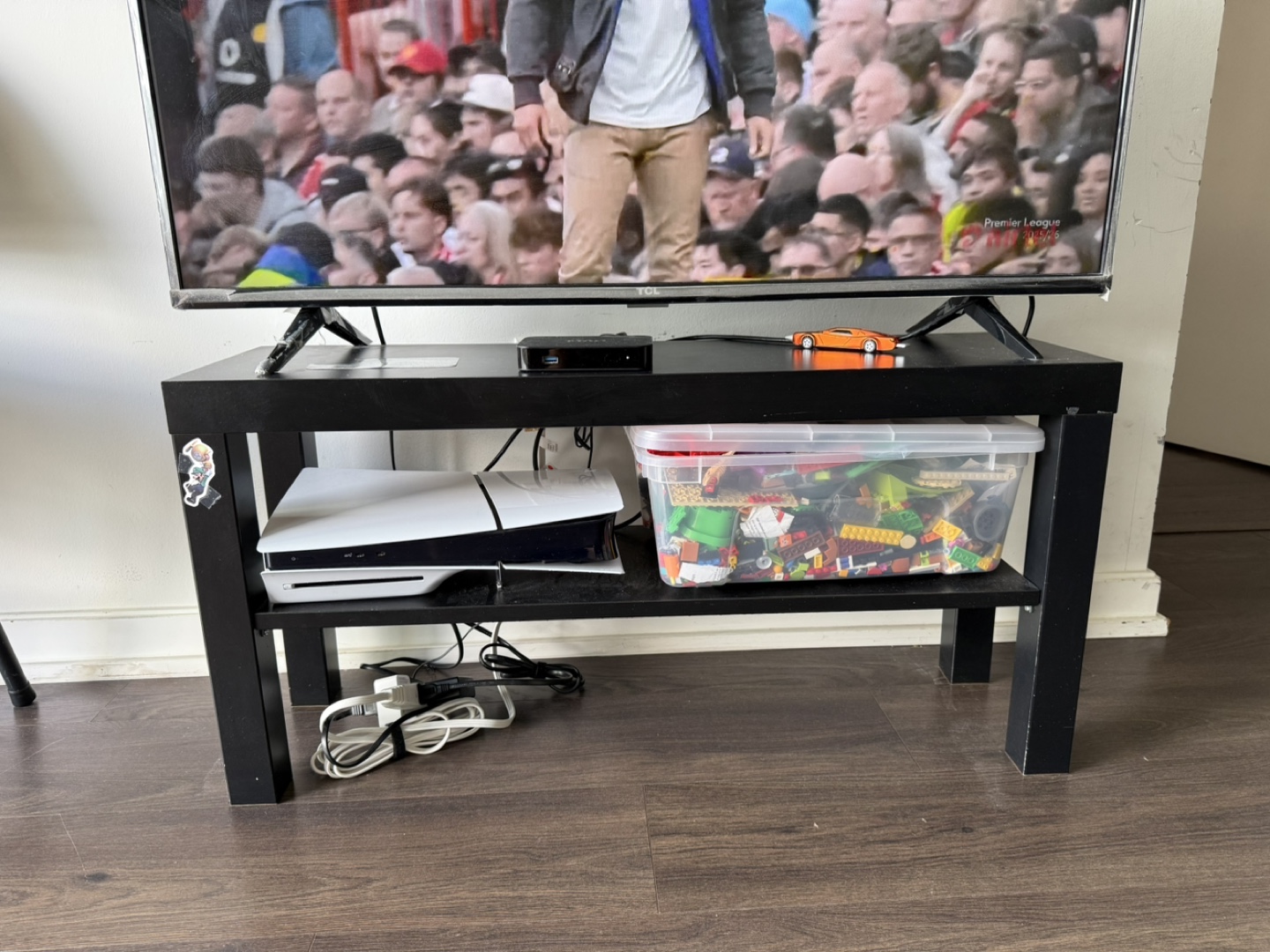 IKEA Lack Black TV Stand - photo 3