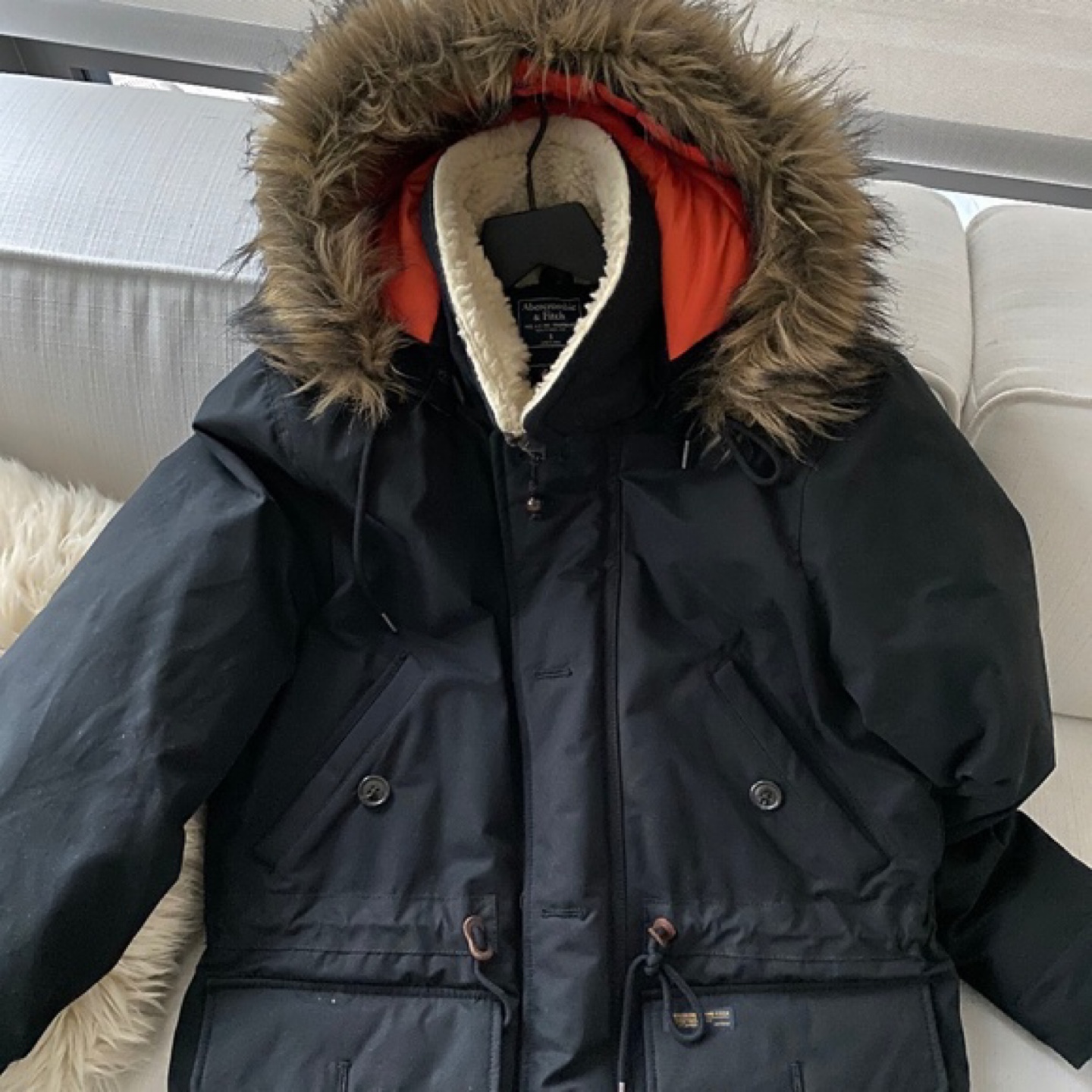 Abercrombie & Fitch Black Winter Parka - photo 2