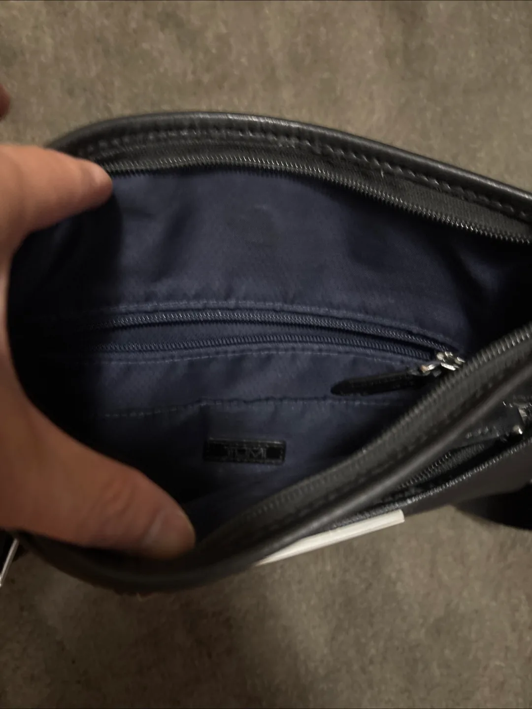 TUMI Black Crossbody Bag image indicator(4)