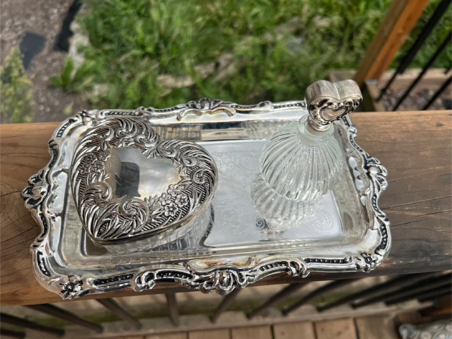 Silver-Plated Vanity Set thumbnail