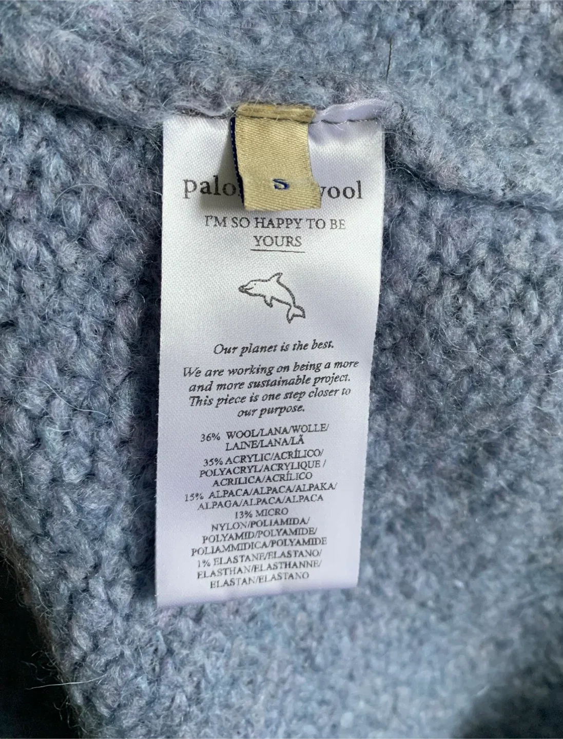 💜Paloma Wool Blue Sweater - Size S💜 image indicator(4)