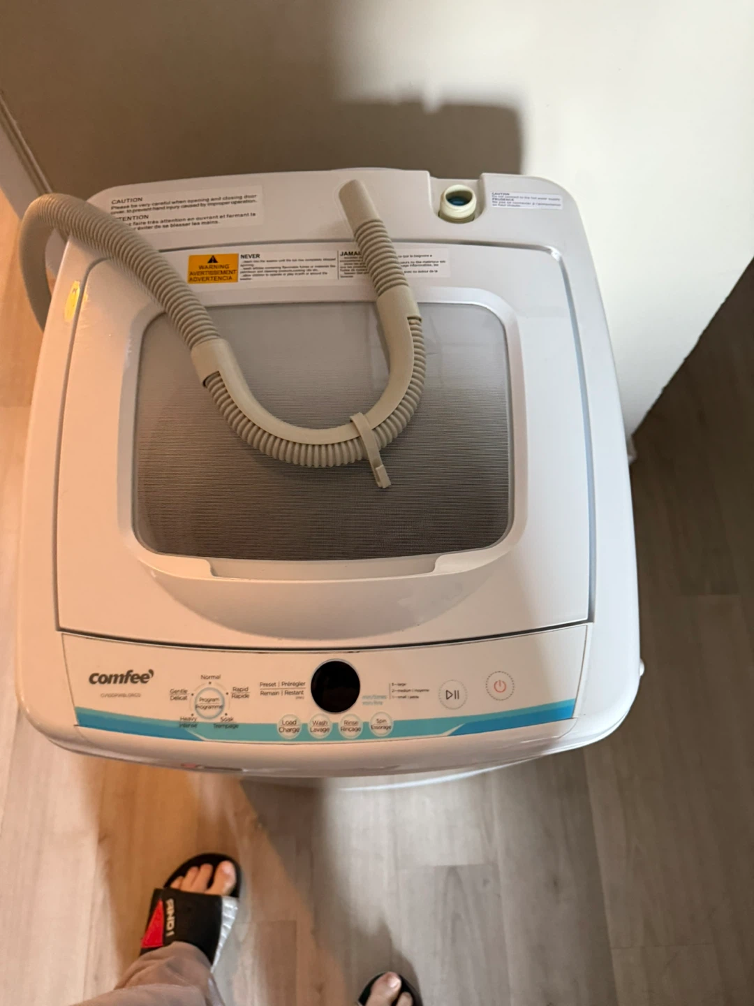 Comfee Portable Washing Machine - White - photo 3