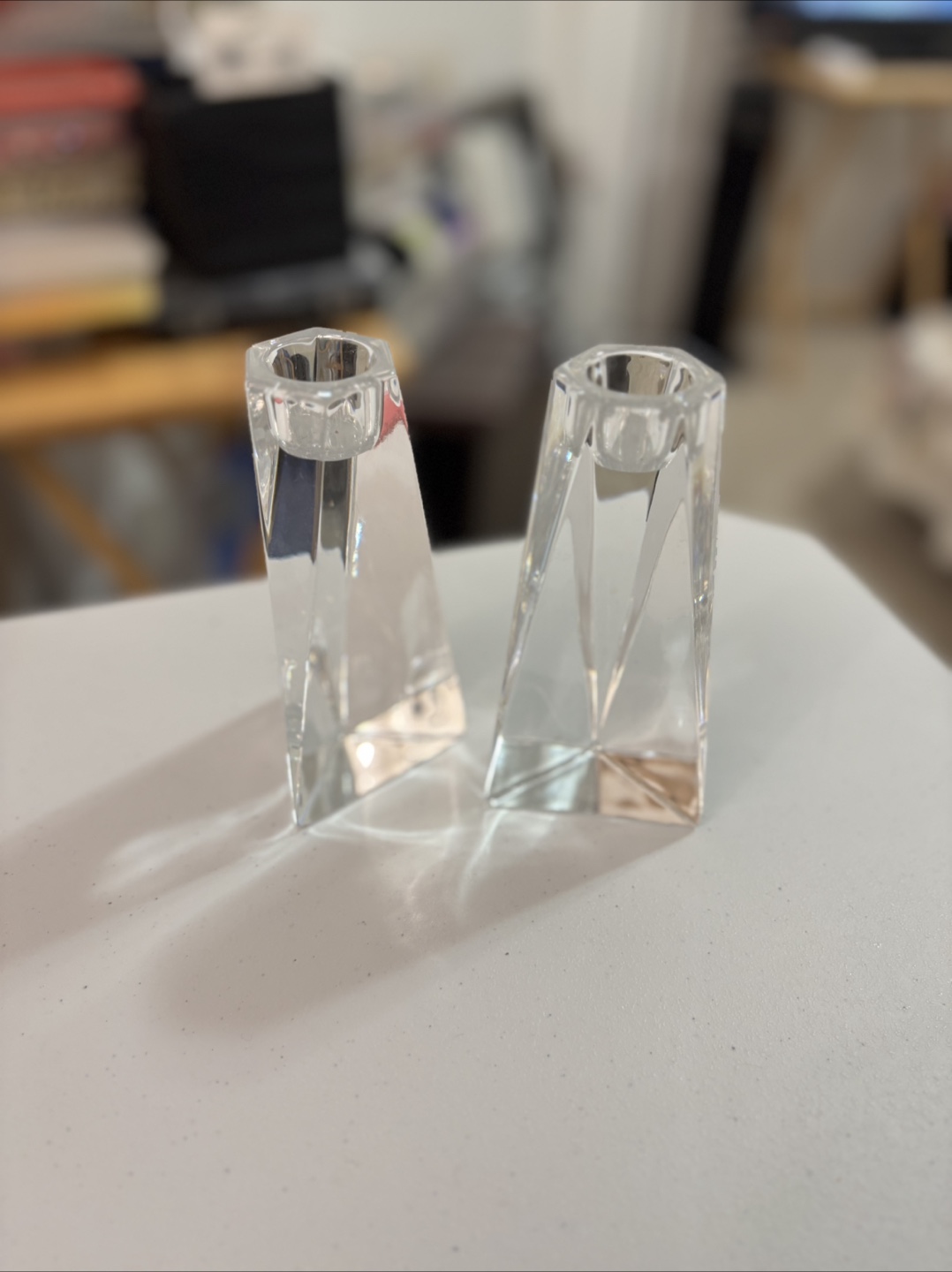 Villeroy & Boch Crystal Candlestick Holders