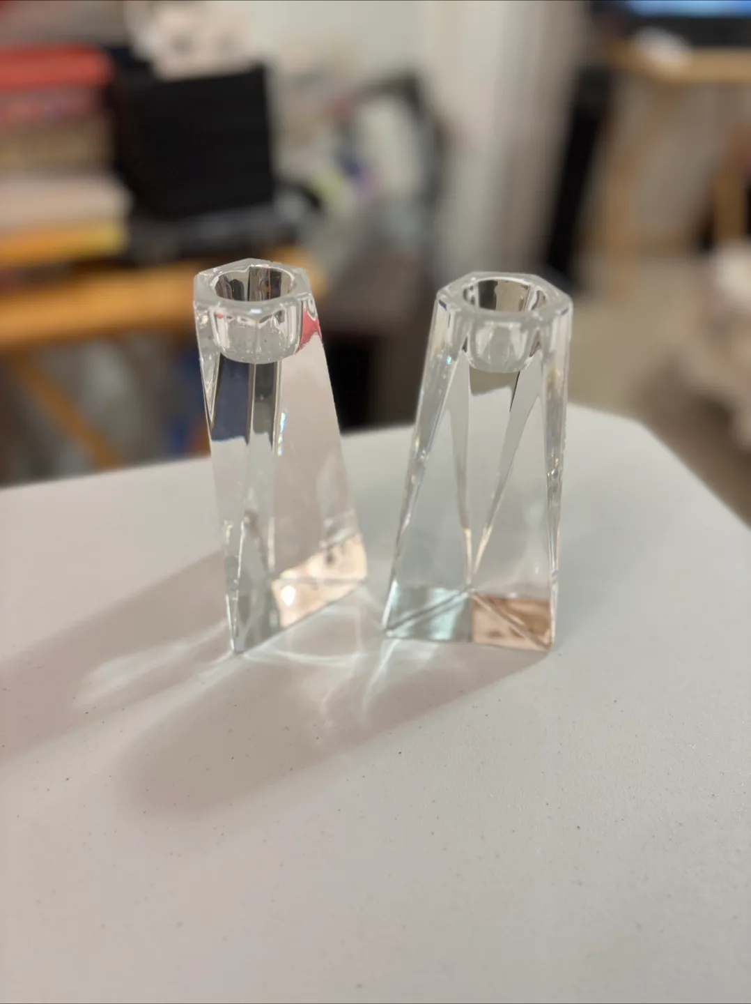 Villeroy & Boch Crystal Candlestick Holders thumbnail