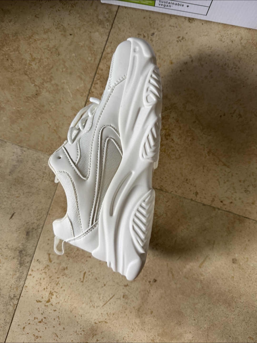 Call It Spring White Sneakers - Size 6 - photo 3