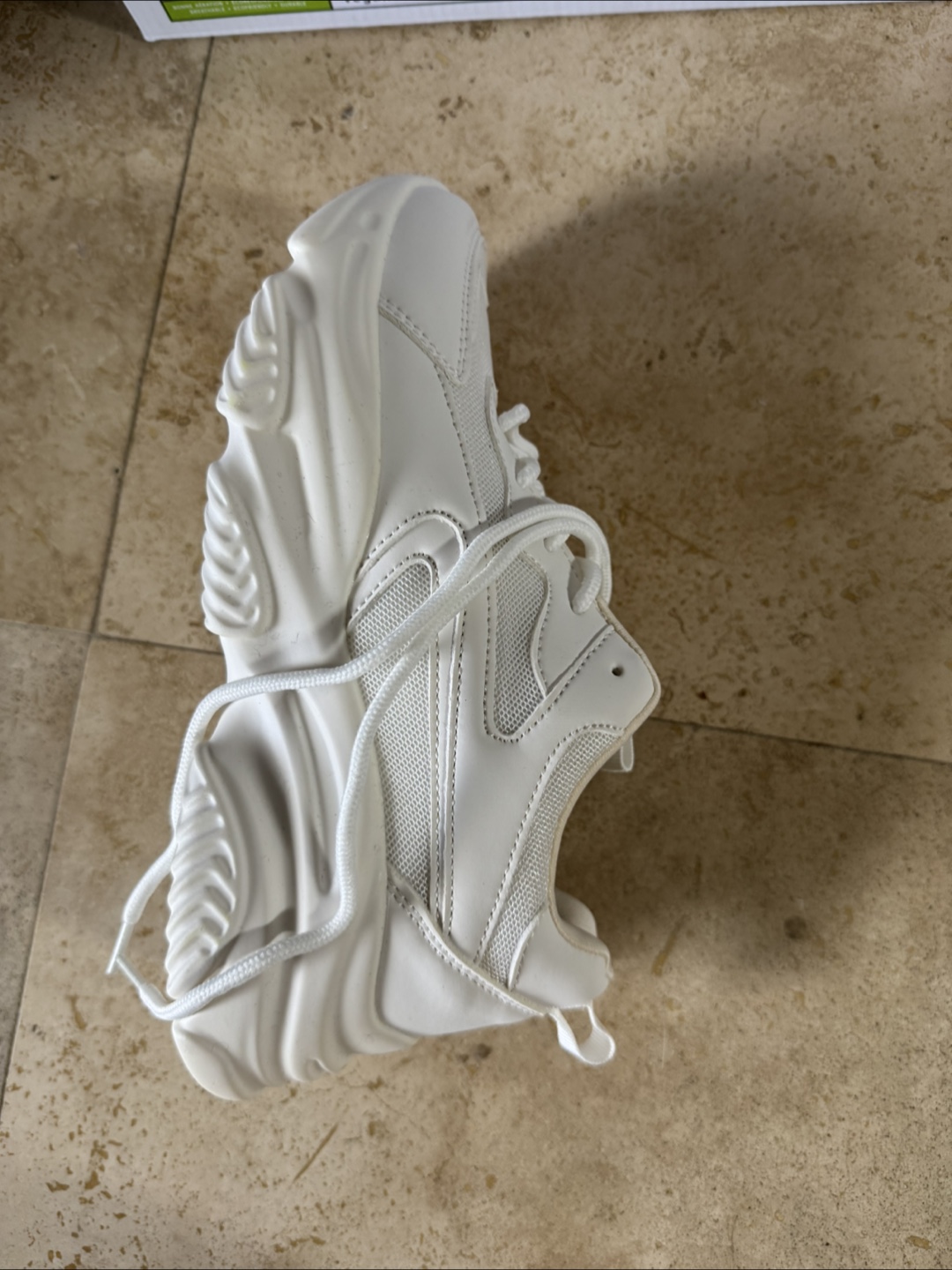 Call It Spring White Sneakers - Size 6 - photo 2