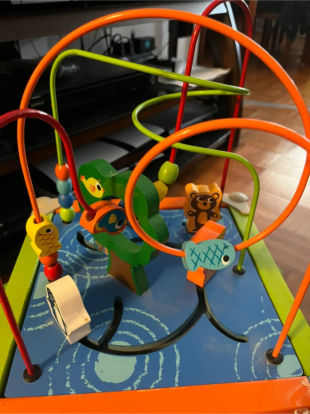 Imaginarium Wooden Activity Cube with Bead Maze image indicator(5)